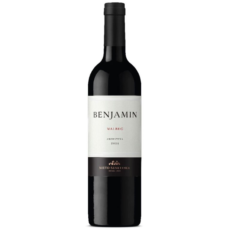 VINHO TINTO ARGENTINO BENJAMIN MALBEC NIETO SENETINER GF 750ml