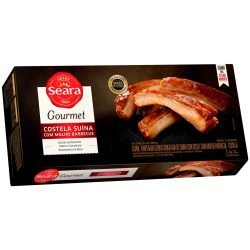 COSTELA SUINA CG GOURMET BARBECUE SEARA PCT 1kg