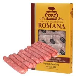 Linguiça Tradicional de Pernil Suina Duroc com Queijo Coalho VPJ 500g