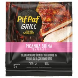 Picanha Suina Temperada Pif Paf Grill