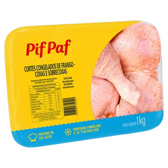 COXA SOBRECOXA FRANGO PIF PAF BDJ 1kg