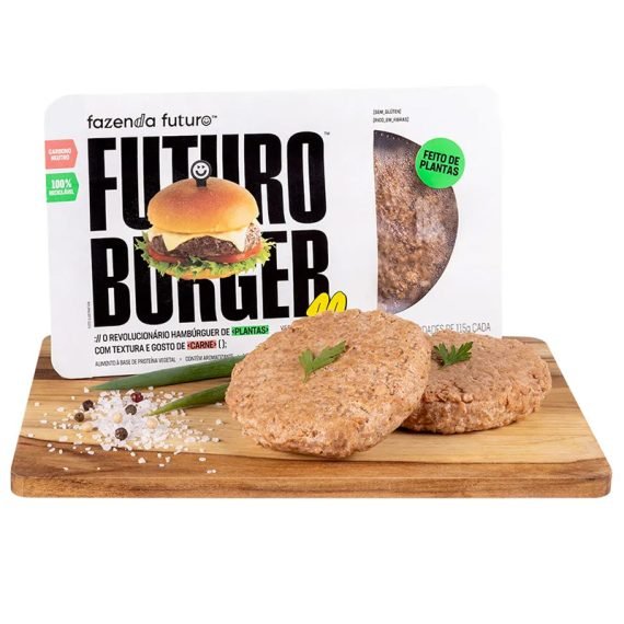 Hamburguer Vegano Futuro Burguer 4.0 2x115g 230g