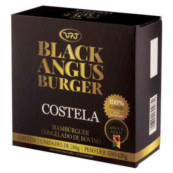 Hamburguer de Costela Bov Angus VPJ (2x210) 420g
