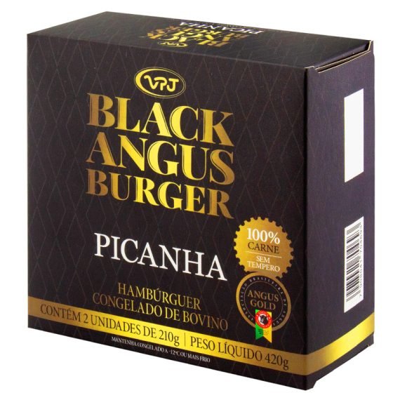Hamburguer de Picanha Bov Angus VPJ (2x210) 420g